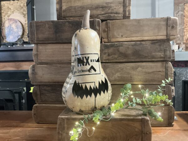 Jack ‘o Lantern Luminary White (tall)