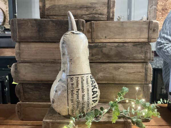 Jack ‘o Lantern Luminary White (tall) - Image 3