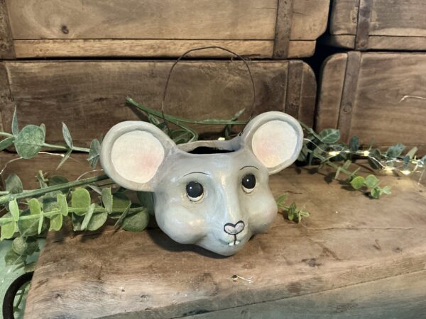 Mouse Bucket Ornament