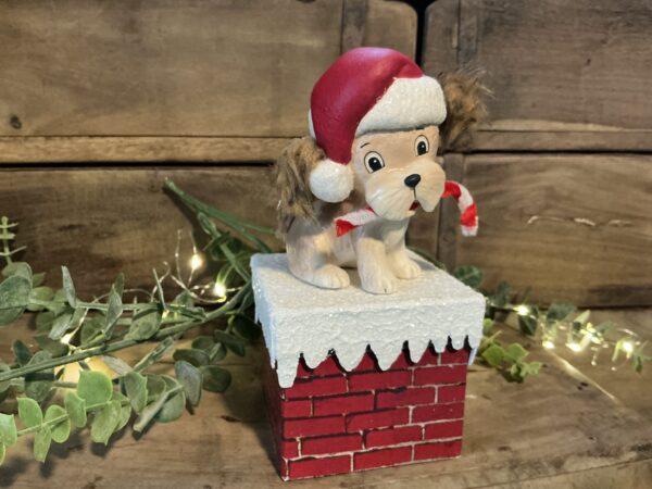 Christmas Puppy on Box