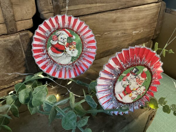 Kitschmas Rosette Ornaments (set of 4) - Image 4