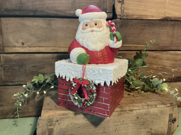 Ho Ho Santa Chimney Container