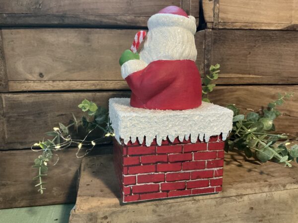 Ho Ho Santa Chimney Container - Image 3