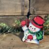 Tin Snowman Bucket (small) - Image 2