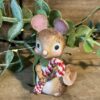 Little Mouse with Candy Canes