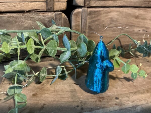 Belsnickle Turquoise Ornament (mini) - Image 2