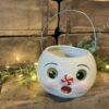 Surprised Snowman Bucket (petite)