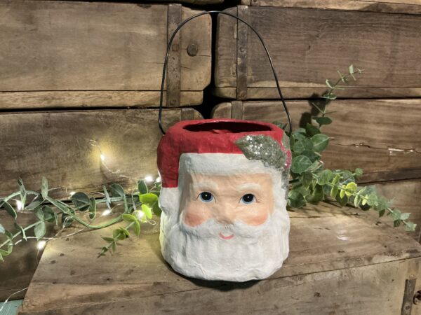 Holly Jolly Santa Bucket (small)