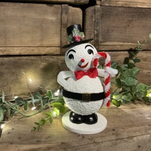 Vintage Jolly Snowman