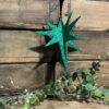Dark Green Moravian Star Ornament - Image 2