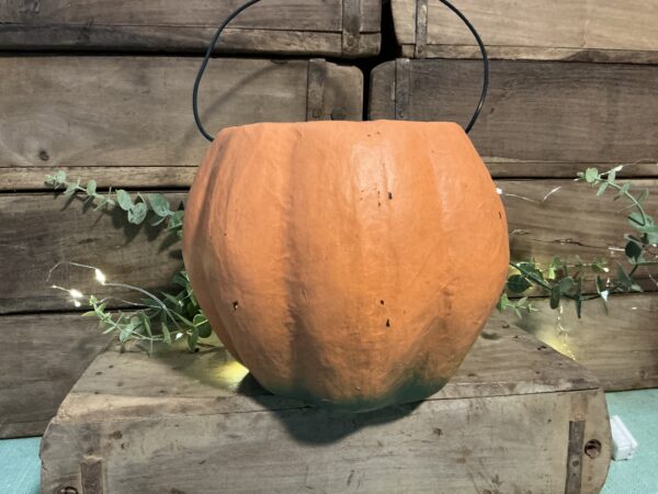 Happy Vintage Pumpkin Bucket (medium) - Image 3