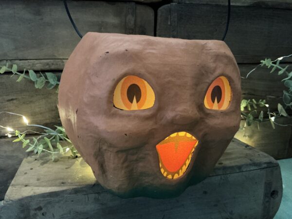 Happy Vintage Pumpkin Bucket (medium) - Image 5