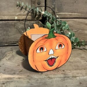 Mr Pumpkin Bucket (mini)