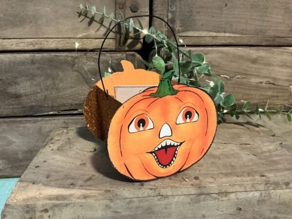 Mr Pumpkin Bucket (mini)