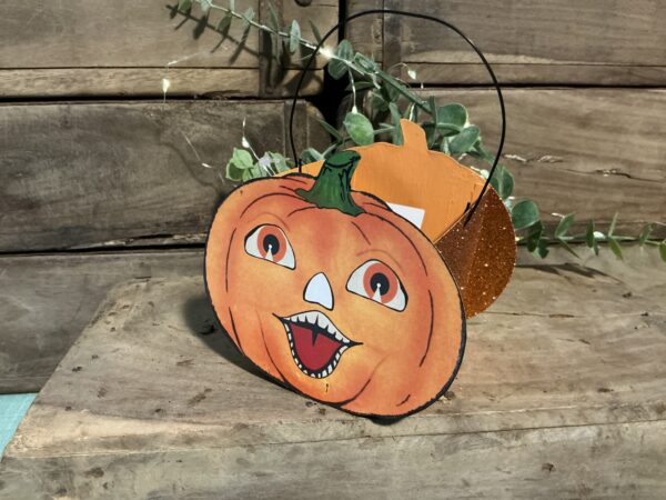 Mr Pumpkin Bucket (mini) - Image 3