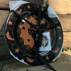 Halloween Scaredy Cat Plates (set of 4)