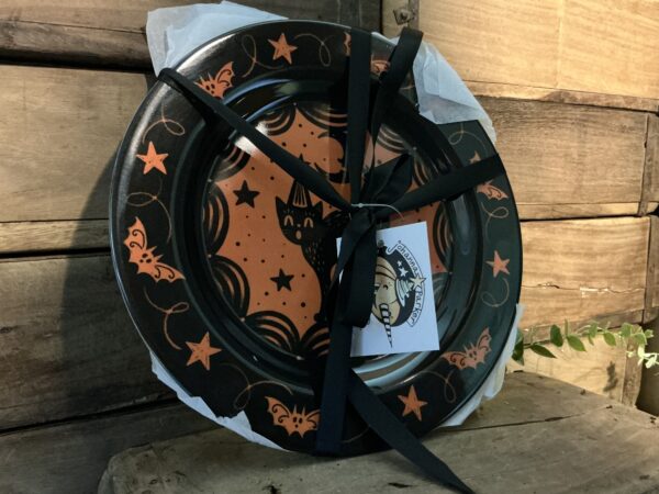 Halloween Scaredy Cat Plates (set of 4)