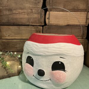 Retro Snowman Bucket (large)