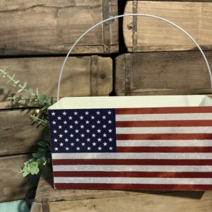 Americana Flag Bucket