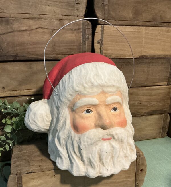 Vintage Santa Bucket - Image 2