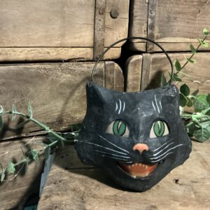 Vintage Happy Cat Bucket (small)
