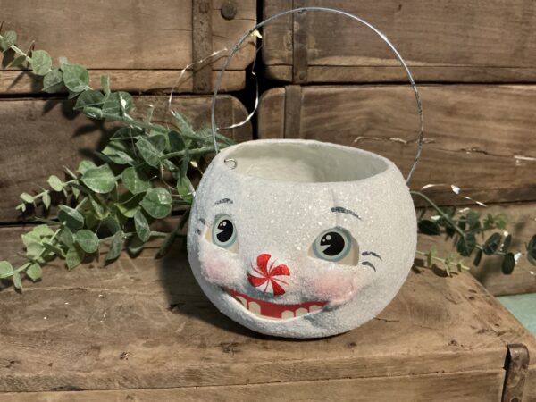 Happy Snowman Bucket (petite)