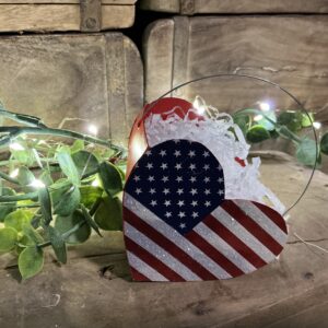 Heart of America Bucket Ornament