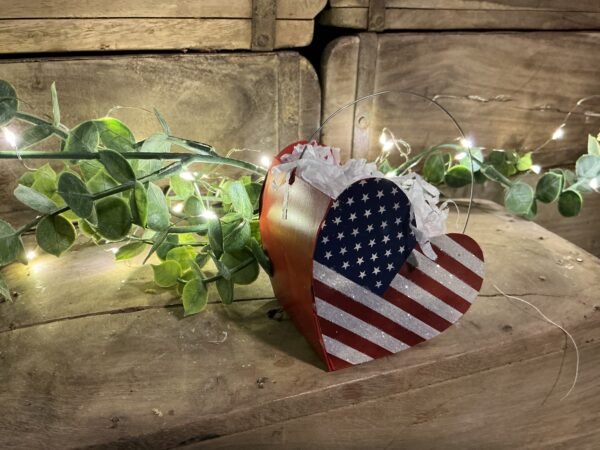 Heart of America Bucket Ornament - Image 3