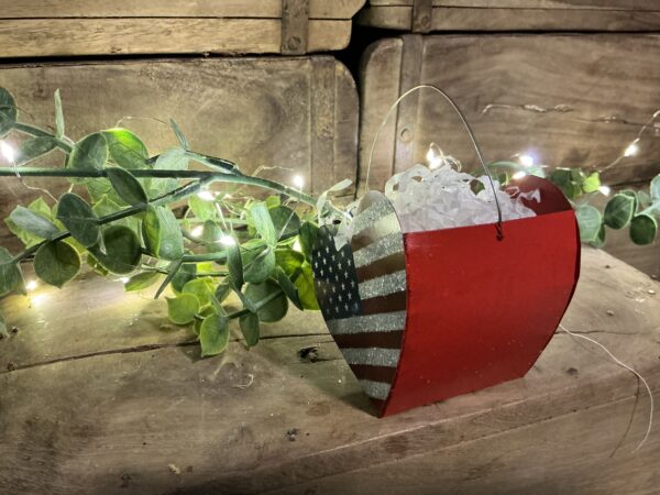 Heart of America Bucket Ornament - Image 2