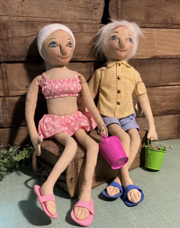 Tommy Tides Gathered Traditions Art Doll - Image 4