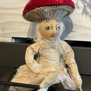 Myra Mushroom Gathered Traditions Art Doll