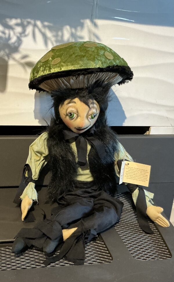 Tommy Toadstool Gathered Traditions Art Doll - Image 3