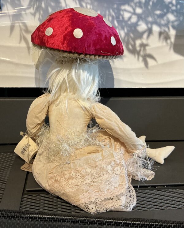 Myra Mushroom Gathered Traditions Art Doll - Image 2